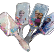 Cartoon Air Cushion Hair Brush Transparent Rainbow Kids Massage Comb image