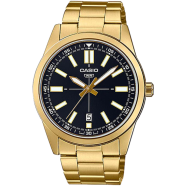 Casio Analog Black Dial Watch For Men image