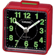 Casio TQ-140-4DF Analog Black Red Table Clock image