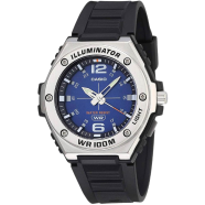 Casio Analogue Youth Illuminator Watch - MWA-100H-2AVDF