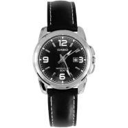 Casio Black Dial Leather watch For Ladies - LTP-1314L-8AVDF icon
