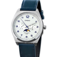 Casio Chronograph Leather Men's Watch image