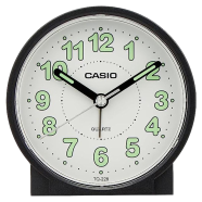 Casio Clock Alarm Table Analog Casio - Black - TQ-228-1DF