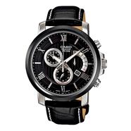 Casio Enticer Black Leather image