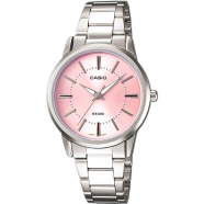 Casio LTP-1303D-4AVDF Enticer Silver Ladies Chain Watch image