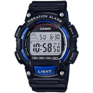Casio General Digital Blue Resin Strap Men Watch - W-736H-2AVDF