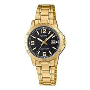 Casio Gold Analog Stainless Steel Strap Watch For Women image