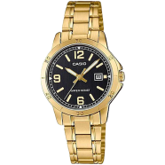 Casio Gold Analog Stainless Steel Strap Watch For Women - LTP-V004G-1BUDF