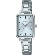 Casio Ladies Tank Quartz Analog Stainless Steel Watch - LTP-V009D-2EUDF icon