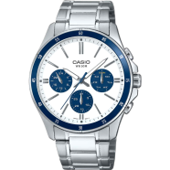 Casio MTP-1374D-7A2VDF Enticer Multifunction Chain Watch image