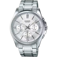 Casio MTP-1375D Premium Quartz Stainless Steel Chronograph-Style Men’s Watch icon