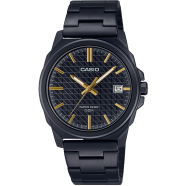 Casio MTP-E720B-1AVDF Men’s Watch Black Dial, Silver Band image