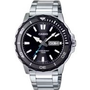 Casio MTD-125D-1A3VDF Marine Sport Men's Black Watch image