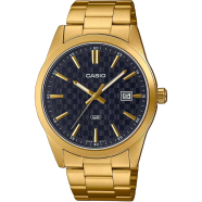 Casio Mens Gold Tone Stainless Steel Classic Analog Watch image