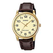 Casio Premium Gold Tone Gold Dial Men's Watch image
