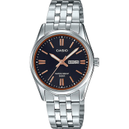 Casio Premium Silver Metal Ladies Watch - LTP-1335D-1A2VDF
