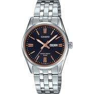 Casio Premium Silver Metal Ladies Watch image