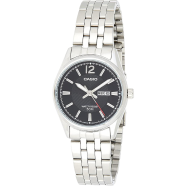 Casio Premium Watch With Black Analog Dial - LTP-1335D-1AVDF