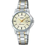 Casio Quartz Stainless Steel Ladies Watch - LTP-V004SG-9AUDF