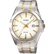 Casio Silver Gold Combination Analog Watch For Men - MTP-1308SG-7AVDF