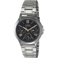 Casio Stainless Steel Analog Dial Watch For Ladies - LTP-V300D-1A2UDF