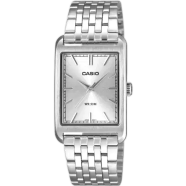 Casio MTP-B215D-7AVDF Stainless Tank Silver Watch Men image