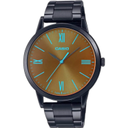 Casio MTP-E600B-1BDF Standard Bronze Black Chain Watch Men image