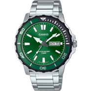 Casio MTD-125D-3AVDF Standard Day Date Chain Watch image