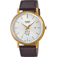 Casio Standard Day Date Leather Belt Watch image