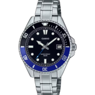 Casio Unisex's Watches Black And Blue image