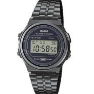 Casio Vintage Digital Dial Men's Black Watch image