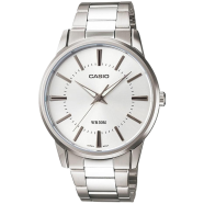 Casio White Dial Analog Men's Watch image