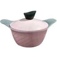 Casserole 20cm Pink With Lid - 1Pcs image