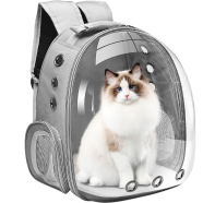 Cat Carrier Backpack For Small Medium Cats And Puppies Travel And Outdoor Use Any Colour 1Pcs image