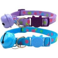 Cat Collar With Bell - Cat, Kitten and Small Dogs Adjustable Collar (Any Colour) image