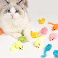 Cat Mouse Toys also Prefilled Catnip, 2.36” Mice Body image