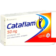 Cataflam 50 mg Tablet 10's Strip image