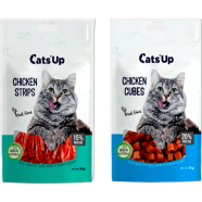 Cats Up Dry Cat Treat 30gm For Healthy Skin And A Shiny Coat | All Life Stage Cat image