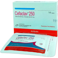 Cefaclav 250 mg Tablet 7's Strip image