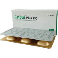 Cefotil Plus 250 mg 62.50 mg Tablet 6's Strip image