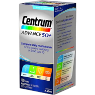 Centrum Advance 50 Multivitamin 100 Tablets (UK) image