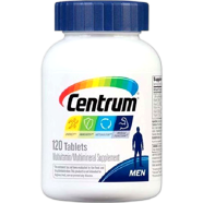 Centrum Men Multivitamin/Multimineral Supplement with Vitamin D3, B Vitamins and Antioxidants 120 Tablets image