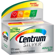 Centrum Silver Adult Multivitamin/Multimineral Supplement Vitamin D3, Adult 50 125 Tablets image