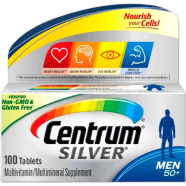 Centrum Silver Men 50 Multivitamin/Multimineral 100 Tablets image