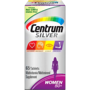 Centrum Silver Women 50 Multivitamin, Vitamin D3, 65 Tablets USA image