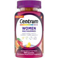 Centrum Women’s Multivitamin Supplement Gummies, Assorted Fruit 100 gummies image