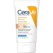 CeraVe Hydrating Mineral Sunscreen Broad Spectrum Spf 30 For Face Sheer Tint 50ml image