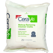 CeraVe Makeup Removing Cleanser Cloths 25wipes image