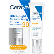 CeraVe Ultra Light Moisturizing Lotion with Sunscreen SPF30 - 50 ml image