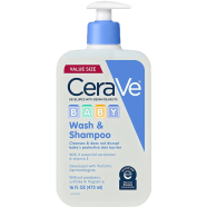 Cerave Baby Wash and Shampoo 473 ml image
